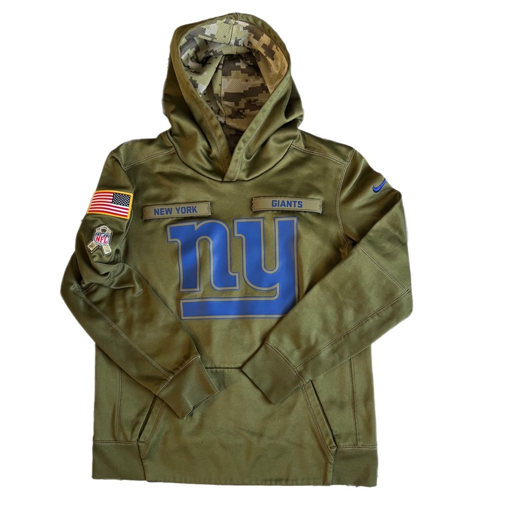 Nike Salute to Service NY Giants Youth Hoodie